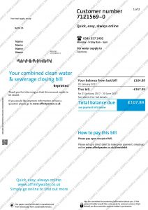 Fake Affinity Bills For UK